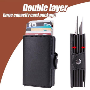 RFID Blocking Vintage Business Wallet (+ FreeShipping)