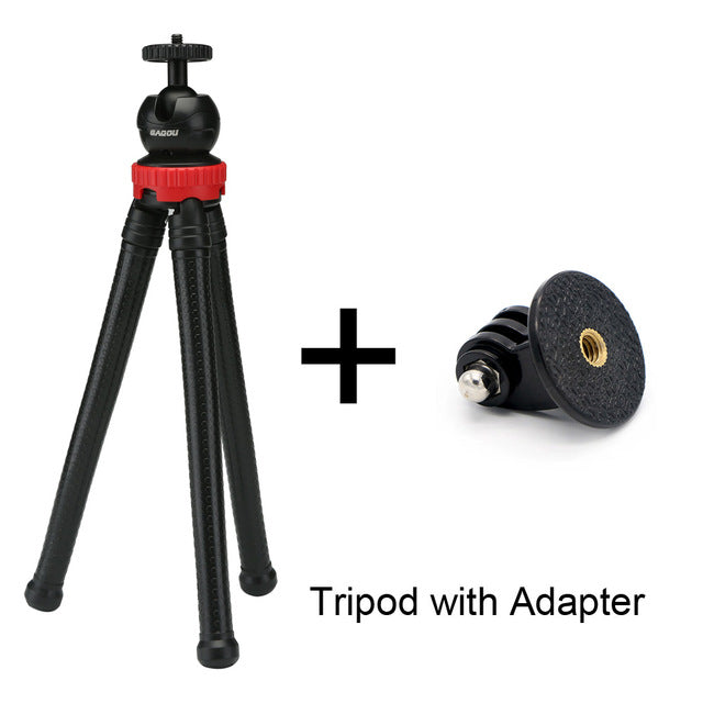 Portable Tripod Flexible Octopus Stick