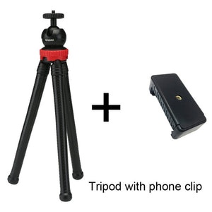 Portable Tripod Flexible Octopus Stick