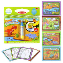 Load image into Gallery viewer, COOLPLAY Magic Water Drawing Book Coloring Book Doodle &amp; Magic Pen Painting Drawing Board For Kids Toys Birthday Gift