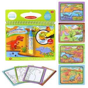 COOLPLAY Magic Water Drawing Book Coloring Book Doodle & Magic Pen Painting Drawing Board For Kids Toys Birthday Gift