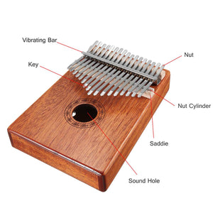 Gorgeous 17 Keys Kalimba