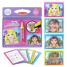 Load image into Gallery viewer, COOLPLAY Magic Water Drawing Book Coloring Book Doodle &amp; Magic Pen Painting Drawing Board For Kids Toys Birthday Gift