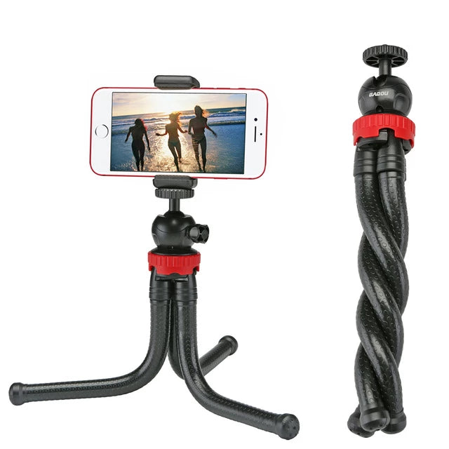 Portable Tripod Flexible Octopus Stick